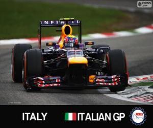 Puzzle Mark Webber - Red Bull - Grand Prix της Ιταλίας 2013, 3η ταξινομούνται